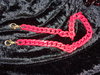 belt for purse 24"red,  incl hooks