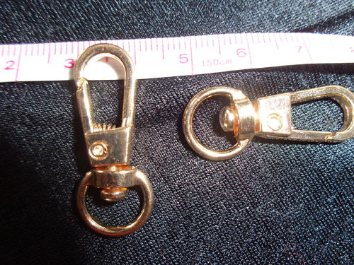 metal hook gold, 1 1/4"