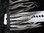 Straussenfedern zweifarbig schwarz/weiß 8-14 cm