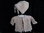 handknitted babyoutfit rosecol.