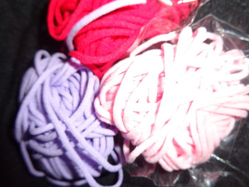 elastic for masks 3mm diff. col. 3m/pc