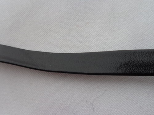 PU-Lederband schwarz 10mm